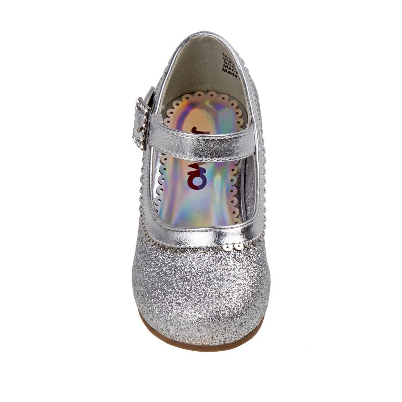Josmo Girls Strap Heel Dress Shoes (Toddler), 5 of 9