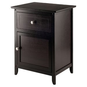 Eugene Nightstand Espresso Winsome Target