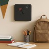 LeisureMod Manchester Modern Design Square Silent Non-Ticking Wall Clock - 2 of 4