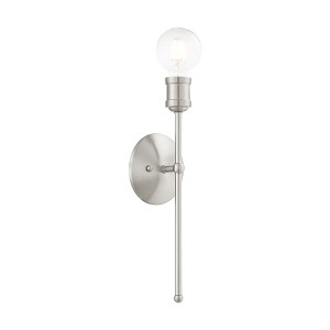 Livex Lighting Lansdale 1 - Light Sconce in  Brushed Nickel - 1 of 1