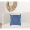 20" X 20"  100% Cotton Diamond Zippered Pillow - 2 of 4