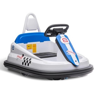 Acekool Kids Electric Bumper Car, 360° Rubber Protection, Central Steering Wheel, Two Speed Modes, Upgraded Colorful Design, Ride-On Toy - 1 of 4