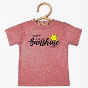 The Juniper Shop SmileyWorld Daddy's Little Sunshine Toddler Short Sleeve Tee - 1 of 4