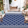 Outdoor Rug, Waterproof Reversible Patio Carpet,  Print Camping Rug, Geometric RV Mat for Deck, Balcony, Picnic & Beach - 3 of 4