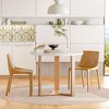 Anybear 31.5 x 29.7" Round Dining Table for Small Spaces for 2-4 People - 4 of 4