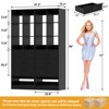 Aheaplus Closet Organizer with 3 Drawers,  Freestanding Wardrobe System with Shoe Shelf - 4 of 4
