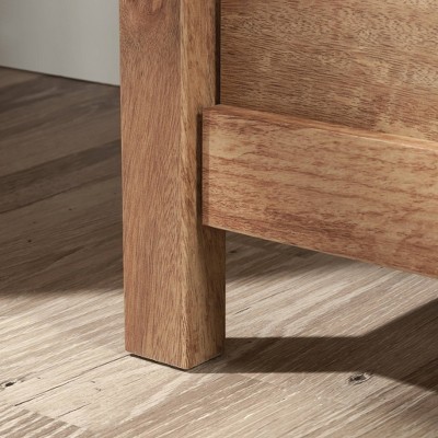 Sindoori Mango 3-Drawer Herringbone Chest with Metal Runners
