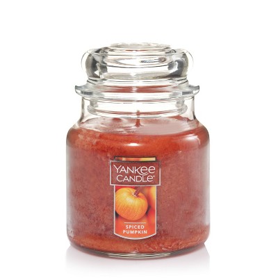 14.5oz Glass Jar Spiced Pumpkin Candle - Yankee Candle