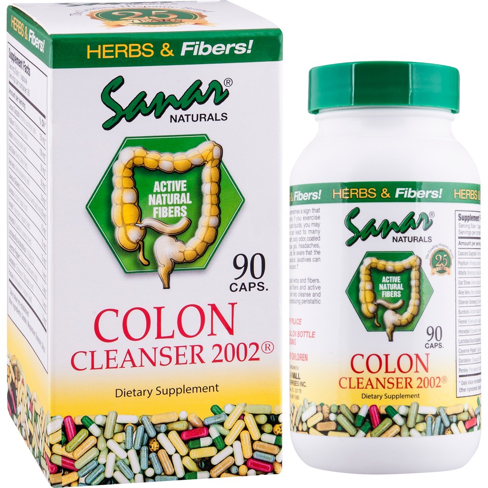 Photos - Vitamins & Minerals Sanar Naturals Colon Cleanser Capsules - 90ct