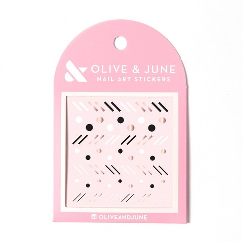 Olive June Simple Nail Art Stickers 36ct Target
