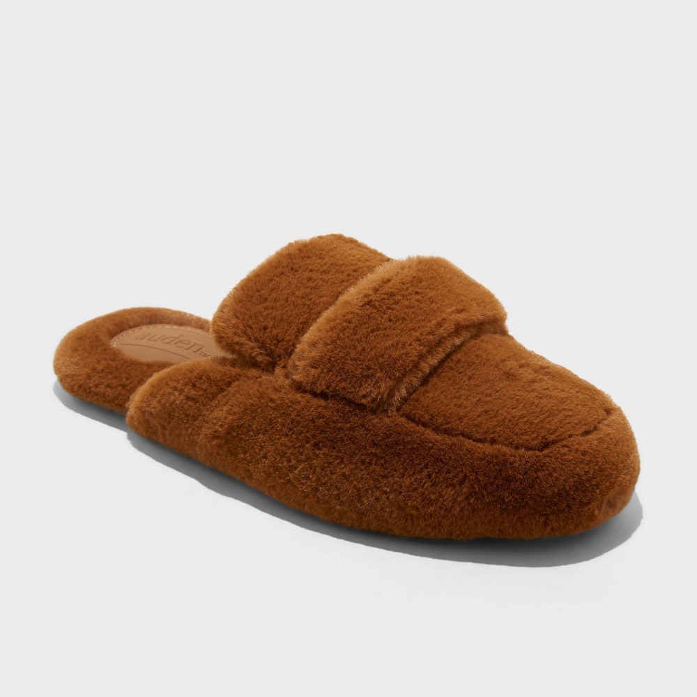 Women's Astoria Faux Fur Loafer Slippers - Auden™ Brown 7