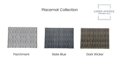 Linen Avenue Cotton Wood Placemats
