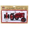 IH Logo with IH Farmall Tractor Metal License Plate, 11.875in x 6in 42067 - 2 of 2