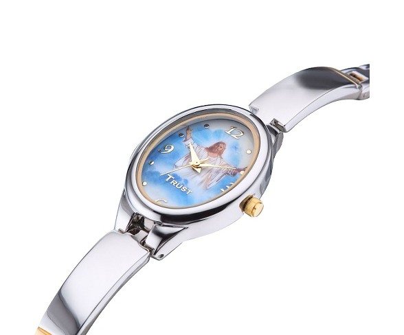 Jesus Bracelet Watch Silver - Silver