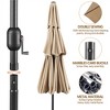 Yaheetech 10ft Patio Umbrella with 8 Sturdy Ribs for Outdoor - 4 of 4