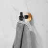 Multicolored 2-Pack Round Base Wall Mounted Hook Sets with Included Hardware , and Bedroom Furnishing Accessories - 4 of 4