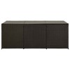 Garden Storage Box Poly Rattan vidaXL - 4 of 4