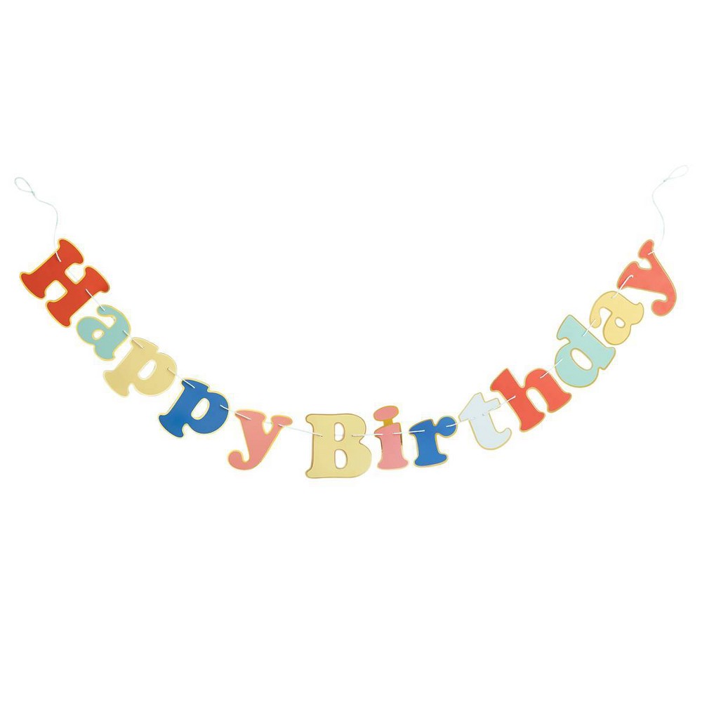 "Happy Birthday" Party Banner - Spritz