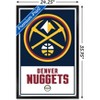 Trends International NBA Denver Nuggets - Logo 21 Framed Wall Poster Prints - 3 of 4