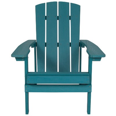 Sea Foam All-Weather Poly Resin Adirondack Chair Set