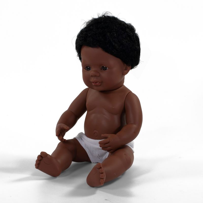 Miniland Educational Anatomically Correct 15" Baby Doll, Boy, Black Hair, 2 of 4