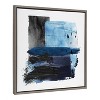 Kate and Laurel Sylvie Abstract Watercolor Block 2 Framed Canvas by Nikki Chu - 2 of 4