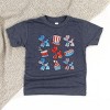 The Juniper Shop Patriotic Balloon Animal Chart Toddler Short Sleeve Tee - 3 of 4