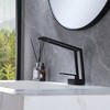 BWE Single Hole Single-Handle Bathroom Faucet in Matte Black - 2 of 4
