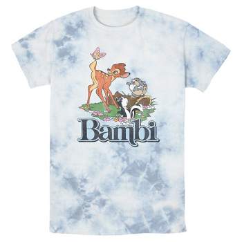 Men's Bambi Distressed Classic Scene T-Shirt