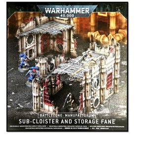 Battlezone Manufactorum Sub-Cloister and Storage Fane Adeptus Mechanicus Warhammer 40K - 1 of 2