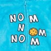 Sesame Street Cookie Monster Zip Up Cosplay Costume Coverall Toddler - 4 of 4