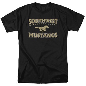 Men's Southwest Minnesota State University Official Mustangs Logo T-Shirt - 1 of 4