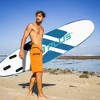 Costway 11ft Inflatable Stand Up Paddle Board 6'' Thick W/ Aluminum Paddle Leash Backpack - 3 of 4