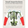 Men's 8 Bit Skeleton Front Back Print Long Sleeve Costume T-Shirt - 4 of 4