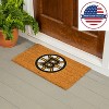 EvergreenNHLBoston Bruins Logo Natural Coir 28 x 16 Inches Indoor Outdoor Doormat - 2 of 4
