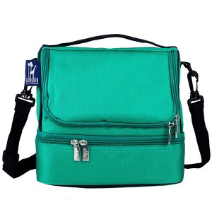 Wildkin Solid Two Compartment Kids Lunch Bag - Unisex - 1 of 3