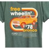 Women's - Ford - 1978  Bronco Free Wheelin Short Sleeve Graphic T-Shirt - 2 of 4