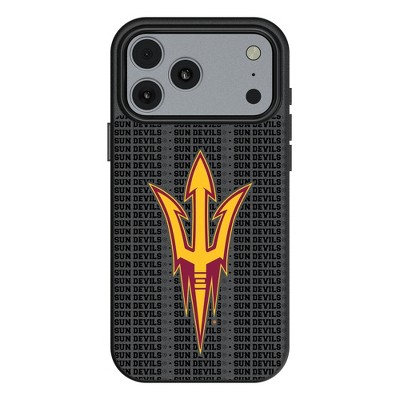 NCAA Big 12 Universities Text Backdrop MagSafe Compatible Cell Phone Case for Apple iPhone 17 Series