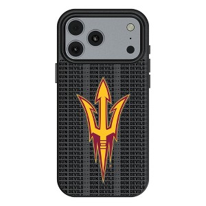 NCAA Big 12 Universities Text Backdrop MagSafe Compatible Cell Phone Case for Apple iPhone 17 Series - 1 of 4