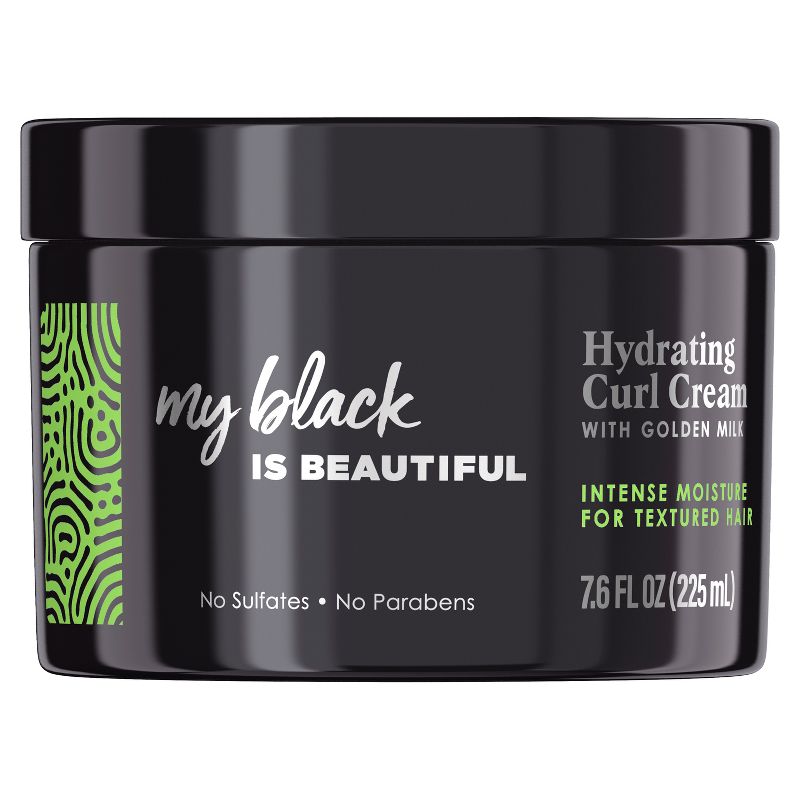 My Black is Beautiful Sulfate Free Hydrating Curl Cream with Golden Milk for Curly Hair - 7.6 fl oz, 3 of 6