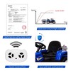 12V Kids Battery Powered Electric Tractor with Trailer, Toddler Ride On Car with Remote Control - 4 of 4