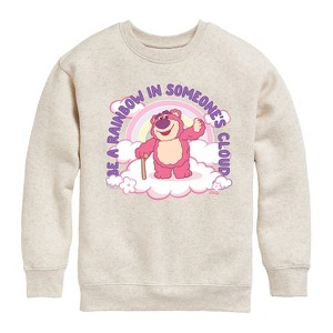 Boys' - Disney - Be A Rainbow Graphic Long Sleeve Fleece Sweatshirt - 1 of 4