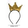 Unique Bargains Crown Sequins Headband for Halloween 1 Pc - 3 of 4