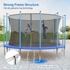 10FT 12FT 14FT 16FT Trampoline with Safety Enclosure & Ladder - Recreational Trampolines for Kids/Adults, ASTM Certified Outdoor Bounce - 4 of 4