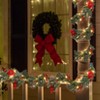 6 FT Christmas Garland with Lights,Battery Operated with Pine Cones Berries Lush Branches,20 LED Lights,Decor Mantle Fireplace Indoor Outdoor Home - 2 of 4