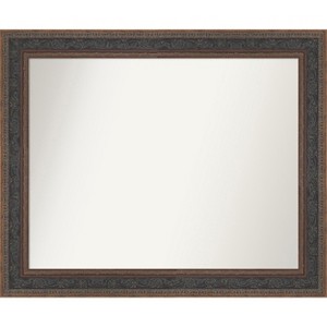 Amanti Art Attic Aged Non-Beveled Wood Framed Bathroom Vanity Wall Mirror - 1 of 4