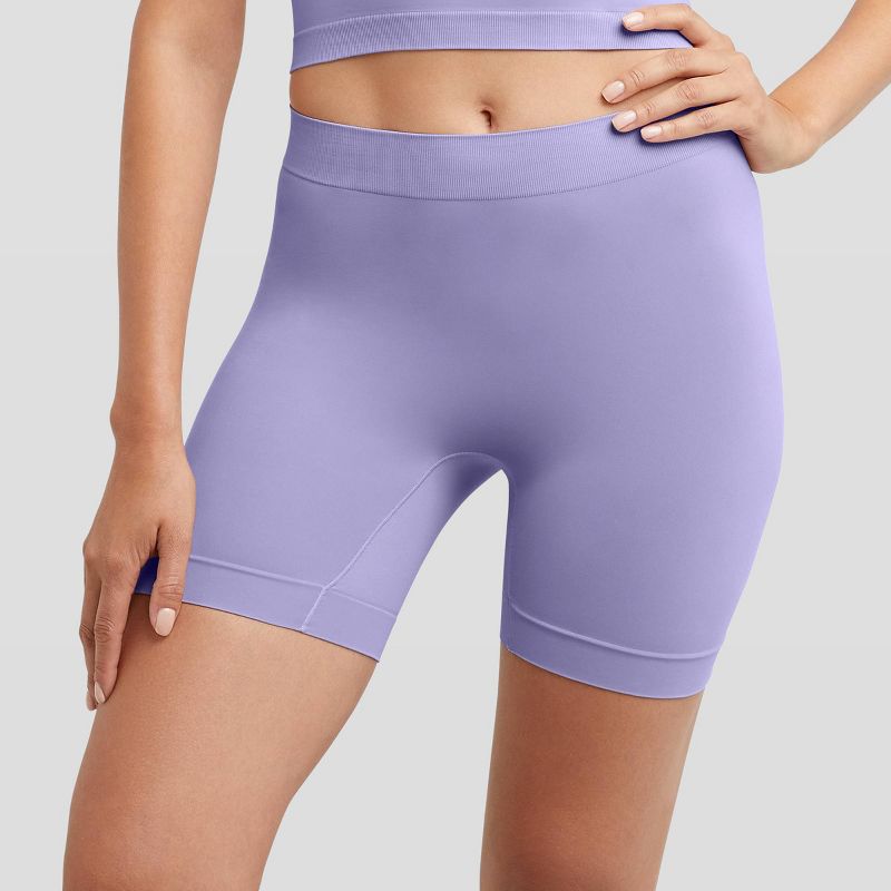 Maidenform M Women's Seamless Smoothing Shorts MST003, 1 of 3
