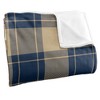 The University Of South Carolina Beaufort Campus Plaid Spirit Silky Touch Super Soft Throw Blanket 50x60 - 3 of 4