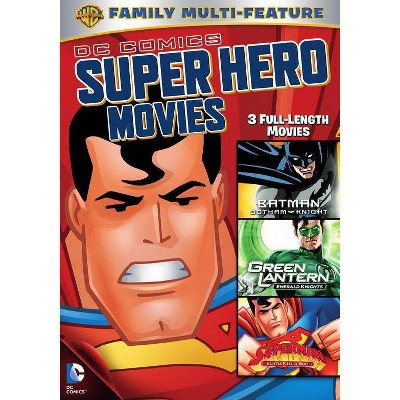 DC Superheroes Movie 3-Pack (DVD)(2014)