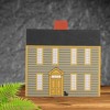 Cat's Meow Village 4.25 In Stephen Hopkins Home Collectors Club Declaration Village Buildings - 2 of 4